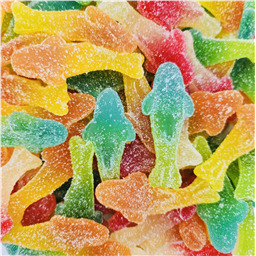 Акулы фруктовые (кислые), 100гр