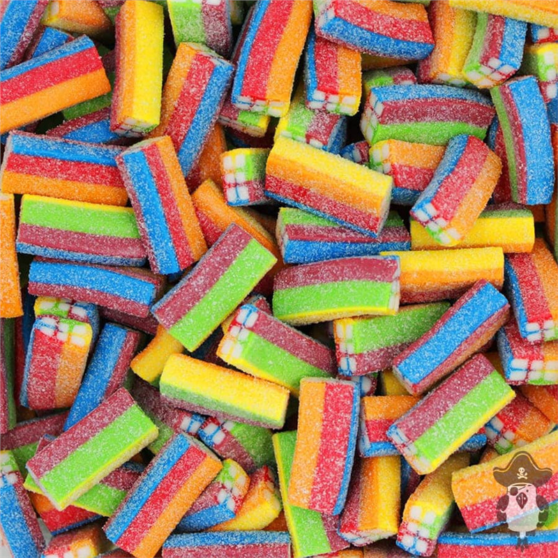 Блоки разноцветные в сахаре, 100 грамм