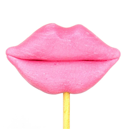  Чупа-чупс на палочке Губы , 1шт