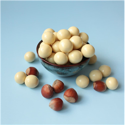 Драже Фундук в белом шоколаде, 100гр