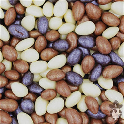 Драже Миндаль Перламутр, (в темном,белом,молочном шоколаде)100гр