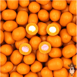 Драже Суфле в белом шоколаде с апельсином, 100гр