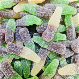 Кола бутылочки в сахаре микс, 100гр