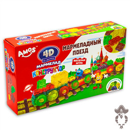 Конструктор 4 D Мармеладный Поезд, 1 шт