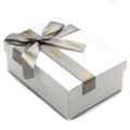 Коробка Серая с бантом