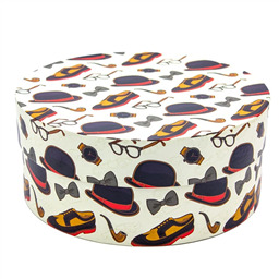 Круглая коробка Для мужчин