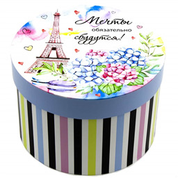 Круглая коробка на 3kg