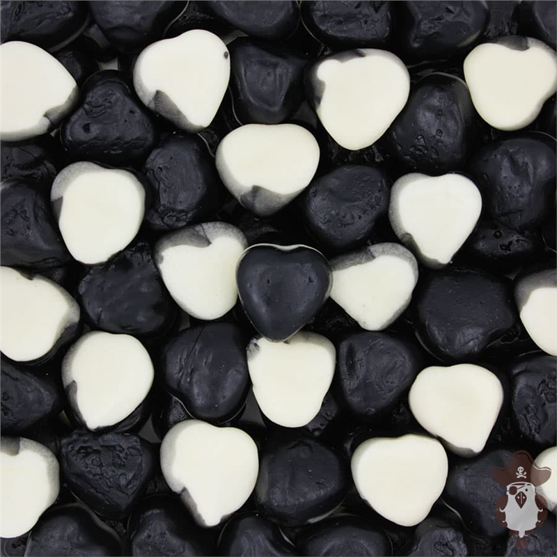 Лакричные Сердечки, 100 гр