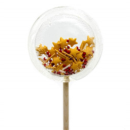 Леденец Карамельный диск/сердце, 1шт