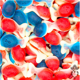 Мармелад  Киты с начинкой, 100гр (10шт)