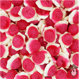 Мармелад Клубника со Сливками, с начинкой, 100 грамм 