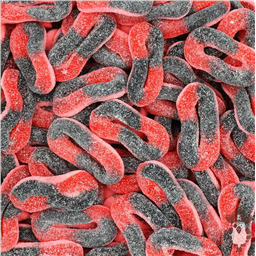  Кольца, Черная смородина и Клубника, Мармелад, 100 гр (~10шт)