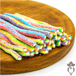 Мармелад Палочки( короткие)  Радужные, 100гр