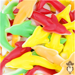 Мармелад   Разноцветные Дельфины 100гр