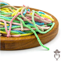 Мармелад Спагеттини Микс, в сахаре, 50 гр