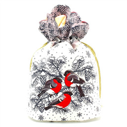 Мешочек За окошком снегири 