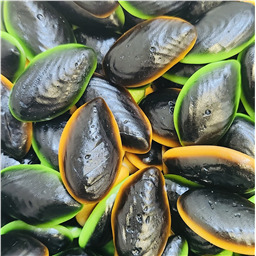 Мидии со вкусом Лакрицы, Манго и Киви, 100гр