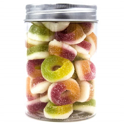 Мини-кольца в баночке, 210gr