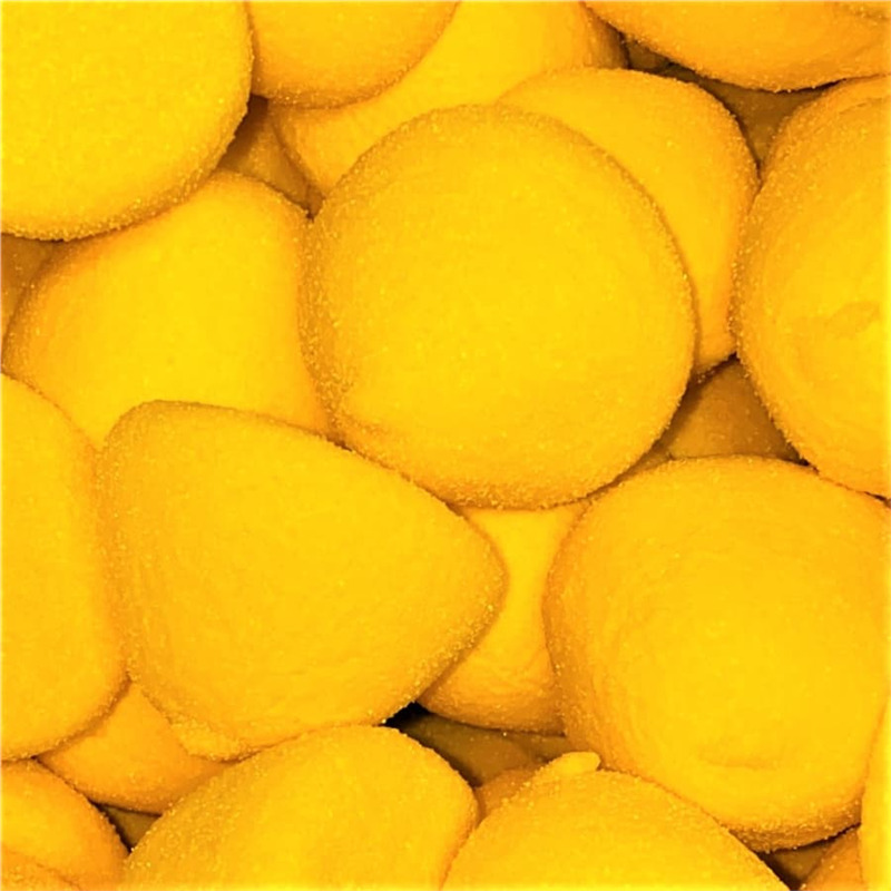 Мячики-гольф, желтые Банан, Суфле, 50 гр