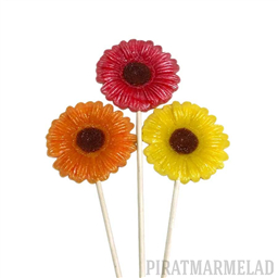 Гербера из карамели, 1 шт, 35gr