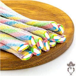 Жевательный Мармелад Палочки Торнадо, подсахаренные, гигант, 1 шт 