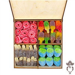 New! Подарок  4 вида сладостей, 1100gr