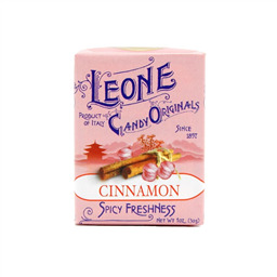 Сахарные конфетки пастилки Leone со вкусом корицы 30 gr