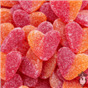 Сердечки персиковые в сахаре, 100 гр