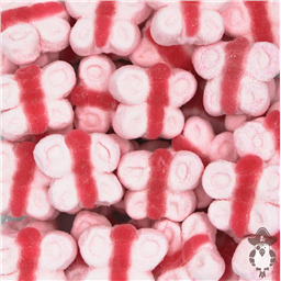 Суфле Бабочки, Ваниль-Клубника,~(11шт), 100 гр