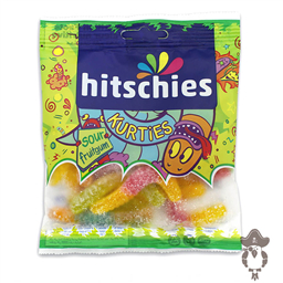 Супер кислые червяки в упаковке, 80гр