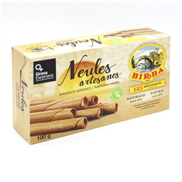 Вафли Birba трубочки 100 гр