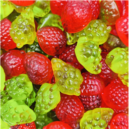 Виноград и Клубника, 100гр