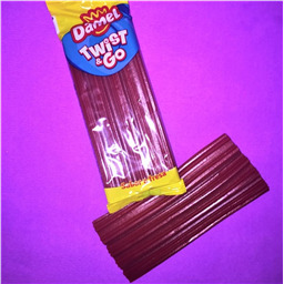 Вишневые палочки Твист, в Обсыпке и Без, 1 шт, 100гр