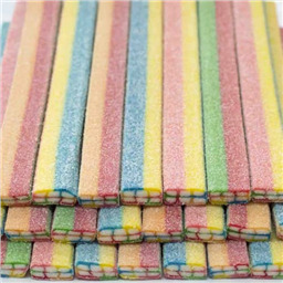 Мармелад Блоки гигант Разноцветные в сахаре, 100 гр