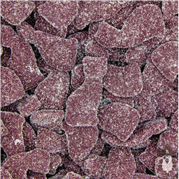 Жевательный мармелад Кошки лакричные, 100 гр