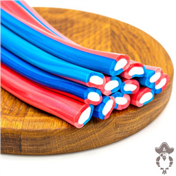 Жевательный мармелад Палочки гигант  Клубника-Малина, 1 шт (56гр)