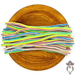 Жевательный мармелад Палочки МАКСИ многоцветные подсахаренные, 100гр