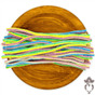 Жевательный мармелад Палочки МАКСИ многоцветные подсахаренные, 100гр