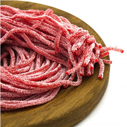 Мармелад Спагеттини Клубника в сахаре, 100 гр