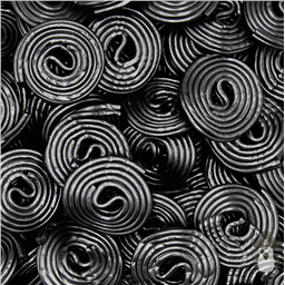 Жевательный мармелад Спирали лакрица, 100 гр