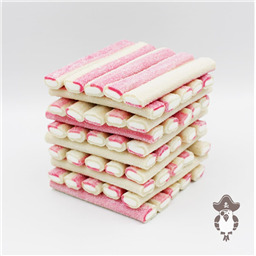 Жевательный мармелад Бревнышки гигантские Мороженое в кислой сахарной обсыпке, 100 грамм