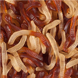 Жевательный мармелад Червячки Кола, 50 гр