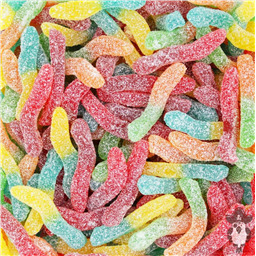 Жевательный мармелад Червячки Супер Кислые, 50 гр