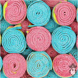 Жевательный мармелад Гигантские пластинки Ассорти Радужное 2шт, 88 гр