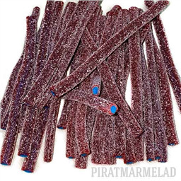 Жевательный мармелад Палочки Вишня в сахаре(короткие) 100гр