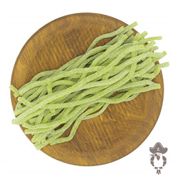 Жгутики мармеладные, Зеленое Яблоко, 100гр